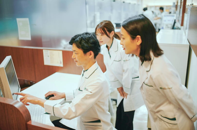 薬剤師の教育体制イメージ画像