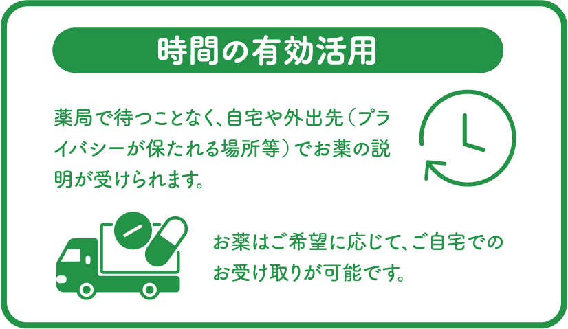 時間の有効活用